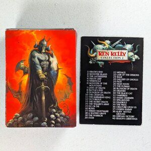 Ken Kelly fantasy art cards collection 2, 1994, BASE SET ONLY 90 cards